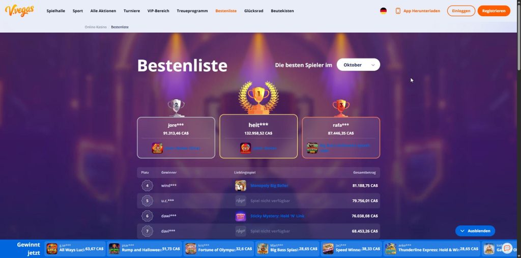 V.Vegas – Book of Dead mit 50 Gratisrunden, 25 Euro Höchstgewinn
