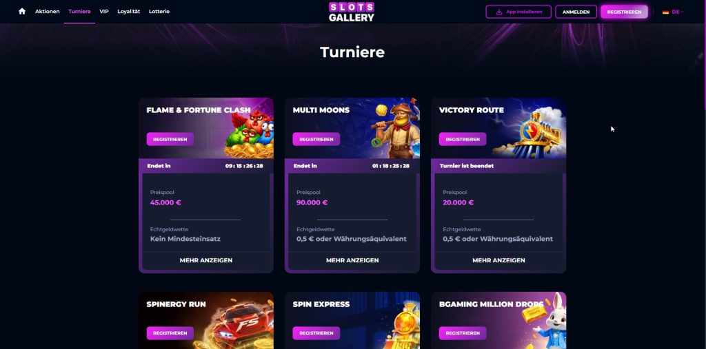 Slots Gallery – ein Bonus ohne Einzahlung auf Wild West Trueways